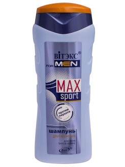 FOR MEN MAX Sport Шампунь д/всех типов волос 250мл Ваш любимый может послужить примером для подражания для многих мужчин. Он всегда выглядит аккуратным и ухоженным, а его волосы неизменно восхитительно благоухают. Конечно, ведь он заботится о своих прядках при помощи средств из косметической линейки Sport Max, выпущенной белорусской компанией "Витэкс". Этот шампунь, изготовленный с применением самых эффективных современных технологий, призван дарить бережный уход мужским волосам. Этот продукт, содержащий в своем составе глицин, таурин и креатин, замечательно восстанавливает волосы, делая пряди заметно более крепкими и препятствуя выпадению волос. Благодаря специальному компоненту - пиритиону цинка, - содержащемуся в своем составе, шампунь надежно защищает кожу головы от образования перхоти. Способ применения нанести на влажные волосы, вспенить, смыть водой.