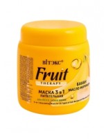 FRUIT Therapy Маска 3в1 д/всех типов волос БАНАН и МАСЛО МУРУМУРУ 450