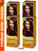 Крем-краска для волос "Rowena" тон 6.55 махагон Рябина