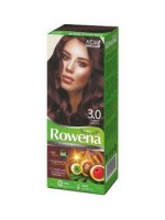 Крем-краска для волос Rowena soft silk, тон 3.0 темный каштан Рябина