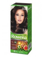 Крем-краска для волос Rowena soft silk, тон 3.3 горький шоколад Рябина