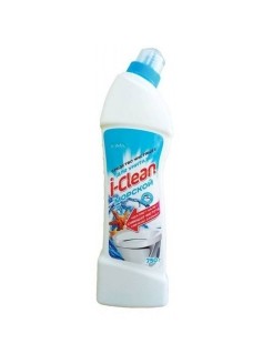 I-CLEAN Средство чистящее для УНИТАЗОВ &quot;Морской&quot;  750/12 Средство чистящее для унитазов I-Clean Морской 750г/Фабрика Ромакс/12/М.